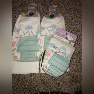 Snoopy Easter Kitchen Set